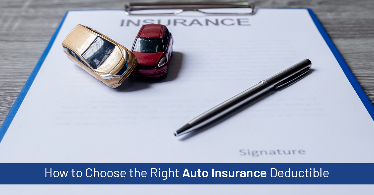 Auto insurance deductible